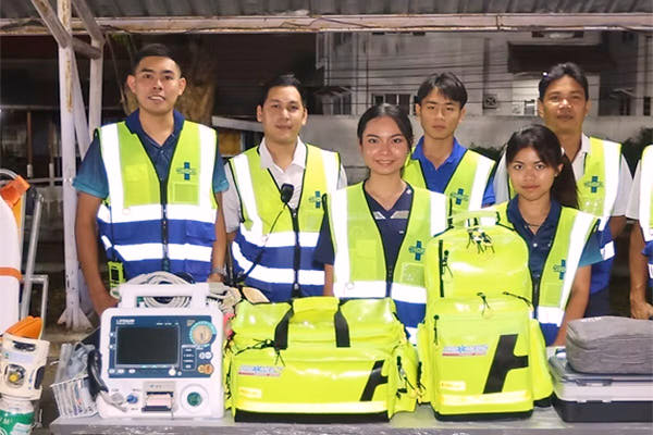 เจ้าหน้าที่ดูแลความปลอดภัย